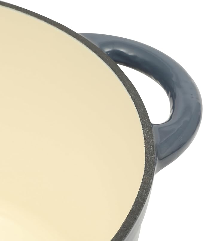 Gibson Home Addlestone 7 Qt Enameled Cast Iron Dutch Oven Pot - Image 6
