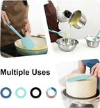 Redfly Silicone Spatula Set, 5 Piece Food Grade Silicone Cooking Utensils Set - Image 7