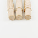 3 pcs 8 Inch Wood Rolling Pin, Arts and Crafts - Image 5