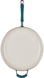 Rachael Ray Cucina Ceramic Nonstick Frying Pan/Skillet, Dishwasher Safe - Image 11