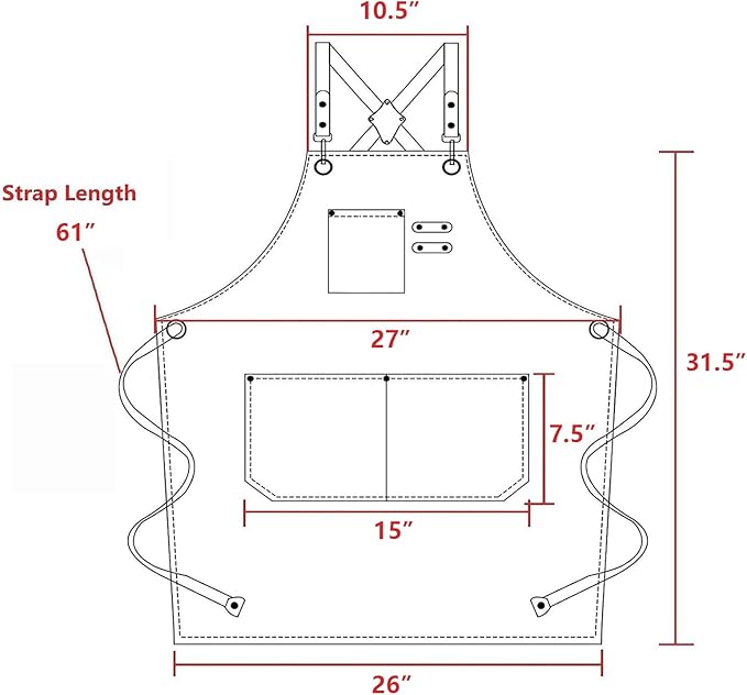 AFUN Chef Aprons for Women Men - Image 8