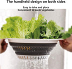 Collapsible Colander and Strainer, Silicone Strainer Colanders & Food Strainers - Image 6