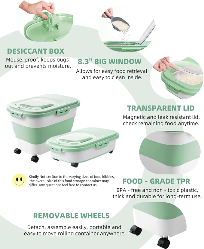 20-23 Lbs Dog Food Storage Container - Image 8