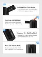 SUNLY Touchless Automatic Soap Dispenser – Clog-Free Pump, 0.2s Fast Sensor - Image 7