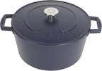 Babish 6-Quart Round Enameled Cast Iron Dutch Oven - Image 6
