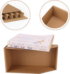 ZBEIVAN Corrugated Cardboard Storage Bins, 35 Packs - Image 5