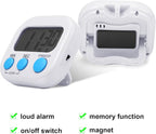 Weewooday 12 Pcs Digital Kitchen Magnetic Timer Bulk Classroom Count up - Image 3