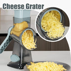 KEOUKE Rotary Cheese Grater Hand Crank Transparent - Image 6