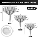 Walfos 3Pcs Kitchen Funnel - Image 5