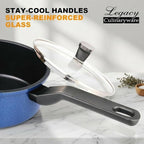 Nonstick Sauce Pan with Lid, 1.5QT small pot, PFOA Free, Kitchen Pots Induction - Image 2