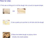 1 PCS Pastry Pin Puncher Plastic Pizza Silk Hob Household Reusable Baking - Image 5