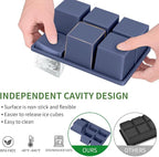 Large Ice Cube Tray for Whiskey: FDDBI Silicone Ice Cube Trays - Image 2
