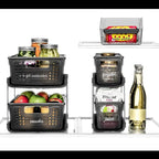 madesmart Antimicrobial 2-Tier Organizer Multi-Purpose Slide-Out Storage - Image 5