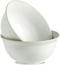 Hasense Serving Bowls, 9 Inch Ceramic Salad Bowls by Hasense