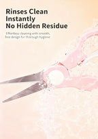 Baby Food Scissors with Travel Case, Portable Stainless Steel Shears with - Image 4