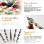 Kitchen Utensil Set-Silicone Cooking Utensils-33 Kitchen Gadgets & Spoons - Image 5