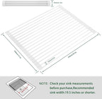HANZENMA Roll Up Dish Drying Rack Over The Sink Kitchen Roll Up Sink Drying - Image 2