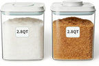 Food Storage Container Set 2.8 Qt ×2 by ANKOU
