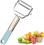 Vegetable Peeler, Stainless Steel Y-Shaped Peeler, Ergonomic Non-Slip Handle by ANMIOUHOME