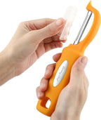 Spring Chef Premium Swivel Vegetable Peeler, Soft Grip Handle and Ultra Sharp - Image 8