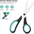 iBayam 3-Pack 8" Heavy Duty Scissors - Image 3