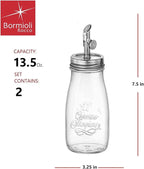 Bormioli Rocco 13.5 oz Quattro Stagioni Oil Dispenser, Syrup & Cocktail Mixers - Image 2
