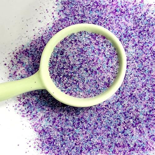 Edible Mermaid Sanding Sugar Sprinkles 142g/ 5.01oz Sparkling Pastel Sugar Crystals for cake decorating for Cakes, Cookies, Cupcakes, Ice Cream Topping and Rimming Sugar - Image 4