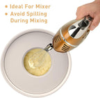 Wildone Mixing Bowls with Airtight Lids Set, with Grater Attachments & Non-Slip - Image 4