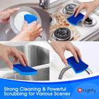 Orighty Non-Scratch Cellulose Scrub Sponges 24 Pack, Kitchen Sponges - Image 3