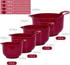 BoxedHome 4 Pack Nesting Mixing Bowl Set - Image 3