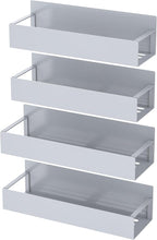 HuggieGems 4 Pack Magnetic Spice Storage Rack Organizer - Image 5