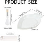 Ceramic Grater Plate for Ginger, Vegetables and Fruits in Kitchen, Carrot-shaped - Image 3