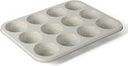 Martha Stewart Gallen 12-Cup Nonstick Carbon Steel Muffin and Cupcake Pan – by MarthaStewart
