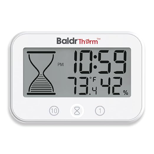 Baldrtherm Digital Timer, Works as a Countdown Timer, Real-time Clock, by BaldrTherm