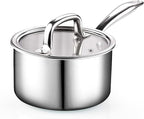Cook N Home Stainless Steel Sauce Pan by CookNHome