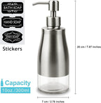 AUMIO Soap Dispenser with Non-Slip Silicone Pad, 2 Pack Kitchen Dish Refillable - Image 4