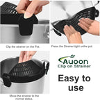 Large AUOON Clip on Strainer for All Pots and Pans - Image 4