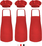 Novelty Place Kid's Apron with Chef Hat Set by NoveltyPlace