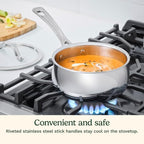 Cuisinart 12-Piece PureClad™ Triple-Ply Stainless Steel Cookware Set - Image 8