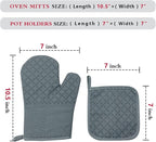 zcyhtqp, Dinner's Fxxking Ready, Funny Silicone Non-Slip Oven Mitts and Pot - Image 4