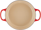 Le Creuset Enameled Cast Iron Signature Round Wide Dutch Oven, 3.5 qt. - Image 4
