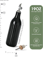 FE FUN ELEMENTS Olive Oil Dispenser Bottle, 19 oz Oil Dispenser - Image 2