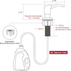 GAGALIFE Built in Counter Soap Dispenser - Image 5