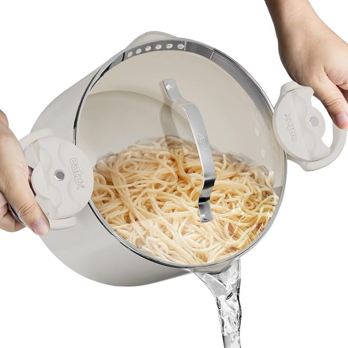 EATEX Pasta Pot with Strainer Lid by Eatex