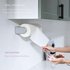 simpletome Paper Towel Holder ONE Hand Tear Adaptive Tension Arm Adjustable - Image 3