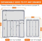 Spaclear Expandable Silverware Drawer Organizer - Image 2