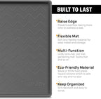 TigeJoy Under Sink Mat 28" x 22", Silicone Mats in Kitchen Bathroom Organizers - Image 3