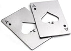 Bottle Opener-Stainless Steel Credit Card Size Casino Bottle Opener by Yerwal