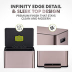 Simpli-Magic Infinity Edge 60 Liter / 16 Gallon Rectangular Hands-Free Extra - Image 3