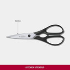 Victorinox Black Handled Kitchen Scissors - Image 3